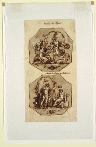 Naissance de Bacchus ; Banquet de Bacchus et Ariane