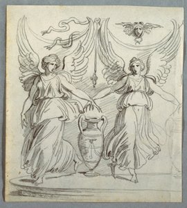 Frise avec bacchantes - Felice Giani