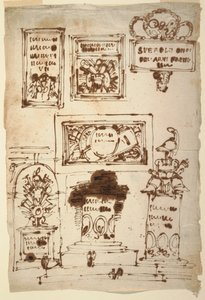 Tablettes commémoratives pour la famille Severoli, Faenza - Felice Giani