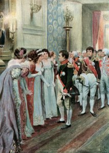 Une réception aux Tuileries - Felicien baron de Myrbach Rheinfeld