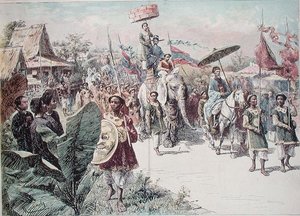 Cortège du Gouverneur de Hanoï, c.1870-80