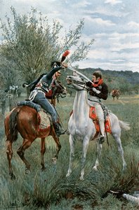 Prince Louis de Prusse et Sergent Guindey