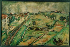 Paysage à Unter-St ... (painting on canvas)
