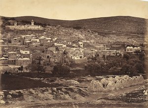 Vue panoramique de Nazareth, Israël