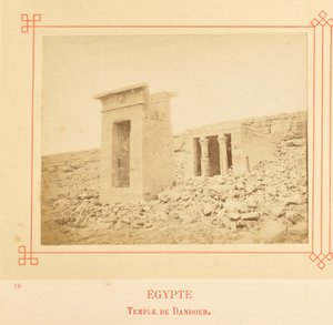 Temple de Dandour. - Félix Bonfils