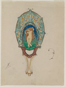 Conception pour un miroir à main
