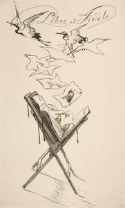 Libre et Fidèle, 1878 - Felix Bracquemond