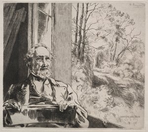 Meyer-Heine, vers 1872 - Felix Bracquemond