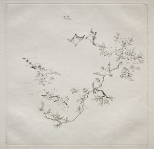 Service parisien (service Haviland) : Lever de soleil (no. 12)