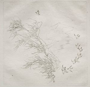 Service parisien Haviland : La Tempête n° 8, 1875