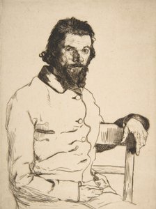 Portrait de Charles Meryon, 1853