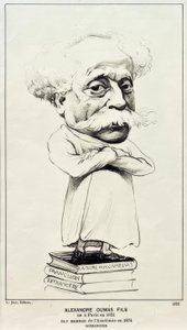 Alexandre Dumas Fils - Felix Edouard Vallotton