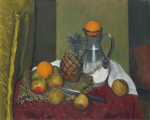 Pommes et un ananas