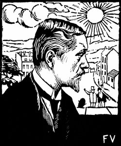 Autoportrait - Felix Edouard Vallotton