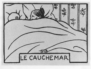 Poil de Carotte : « le cauchemar », écrit par Jules Renard, éd. Flammarion (illustration)