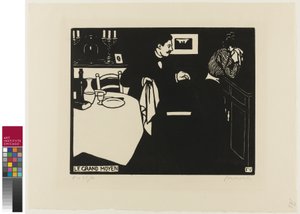 Mesure extrême, planche six de "Intimités", 1898