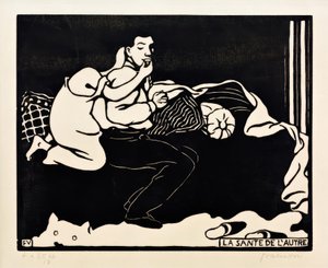 La santé de l’autre - Felix Edouard Vallotton