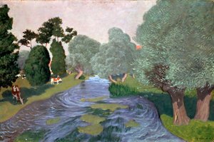 Paysage en Normandie, Arques-la-Bataille, 1903