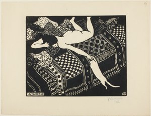 La Paresse - Felix Edouard Vallotton
