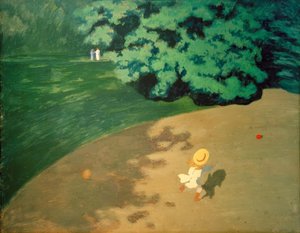 Le ballon - Felix Edouard Vallotton