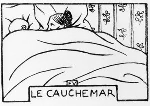 Le cauchemar - Felix Edouard Vallotton