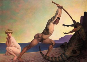 Persée tuant le dragon