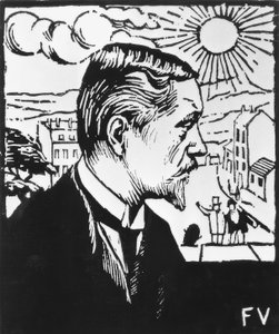 Autoportrait - Felix Edouard Vallotton