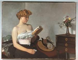 Suisse, Berne, Femme Lisant - Felix Edouard Vallotton