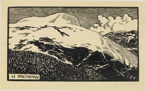 Le Breithorn, 1892 - Felix Edouard Vallotton