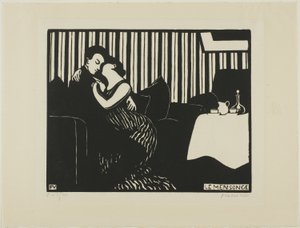 Le Mensonge, planche une de Intimités
