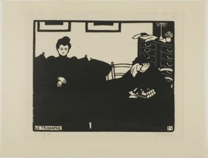 Le Triomphe, plaque deux des Intimités - Felix Edouard Vallotton