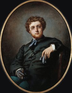 Portrait du compositeur Georges Bizet 1838-1875, vers 1865 - Felix Henri Giacomotti