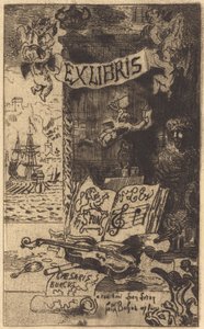 Ex-libris de Léon Lerey
