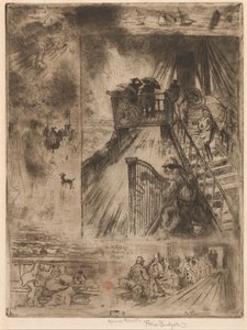 La Traversée - Felix Hilaire Buhot