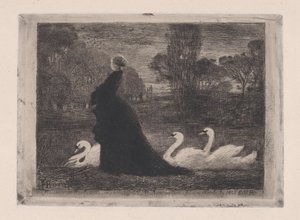 Dame des cygnes, 1879