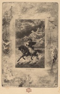 Ryno et Hermangarde - Felix Hilaire Buhot