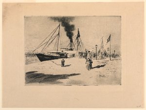 Quai à Trouville