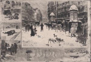 Hiver à Paris, ou Neige à Paris, 1879