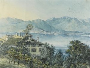 Cadenabbia, Lac de Côme, 1837