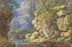 Paysage avec Tobie et l