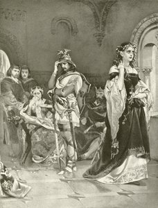 Hamlet. Acte IV, Scène V (gravure) - Felix Octavius Carr Darley