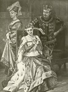 Le roi Henri V. Acte V, Scène II - Felix Octavius Carr Darley