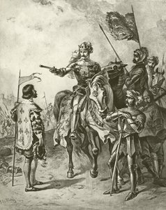 Le Roi Henri V, Acte IV, Scène VII - Felix Octavius Carr Darley