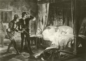 Richard III. Acte IV-Scène III - Felix Octavius Carr Darley