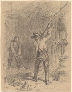 Homme flagellant - Felix Octavius Carr Darley