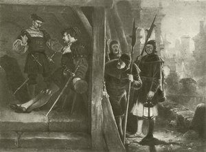 Beaucoup de bruit pour rien. Acte III-Scène III - Felix Octavius Carr Darley