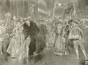 Beaucoup de bruit pour rien. Acte II, Scène I - Felix Octavius Carr Darley