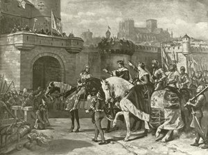 Troisième partie de Henry VI. Acte II, Scène II (gravure) - Felix Octavius Carr Darley