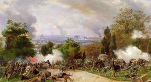 Combats dans le cimetière du Père Lachaise en 1871