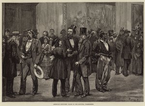 Esquisses américaines, scène dans la Rotonde, Washington